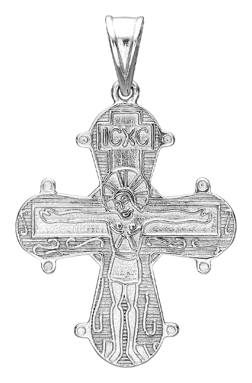 Dagmarkors Med Fadervor Vedhæng Sterling Sølv 19 x 23 mm 1188012