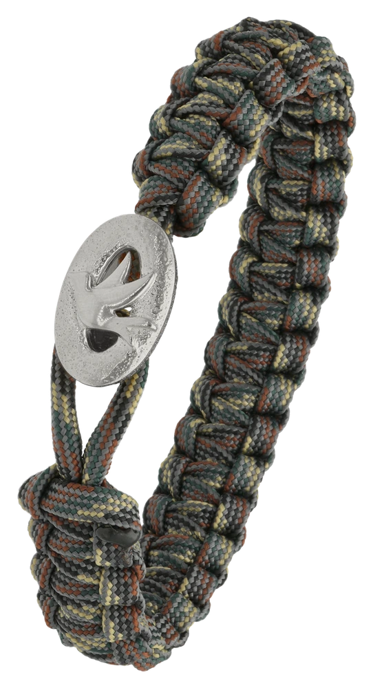 Armbånd Camouflage med Sterling Sølv Fredsdue Lås 1604-FSTS-Cam-S01