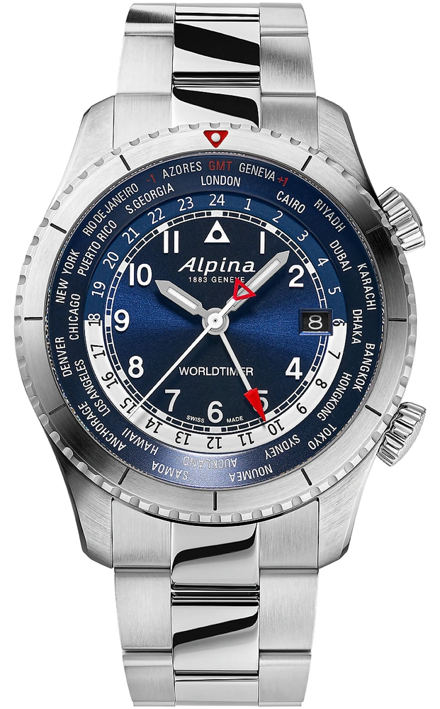 Startimer Pilot Worldtimer AL-255N4S26B