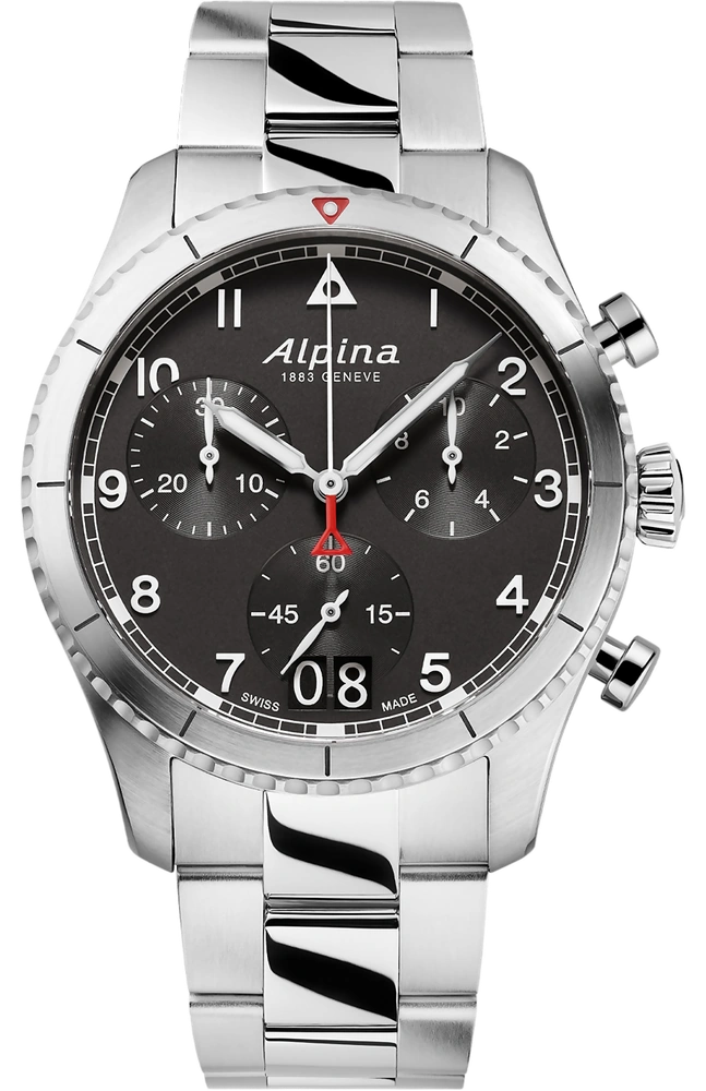 Startimer Pilot Chronograph AL-372BW4S26B