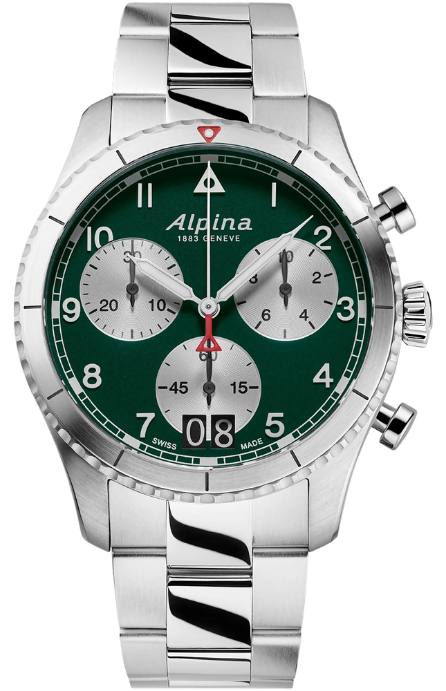 Startimer Pilot Chronograph AL-372GRS4S26B