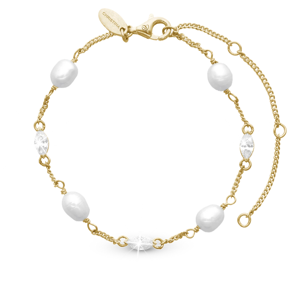 Light me up Armbånd i forgyldt sterlingsølv 601-G57 — product photo