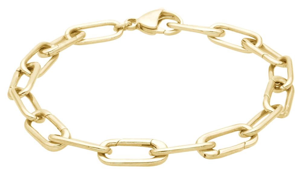 Link Armbånd Small Til Charms i Forgyldt 601-LINK-SMALL-GP — Produktfoto