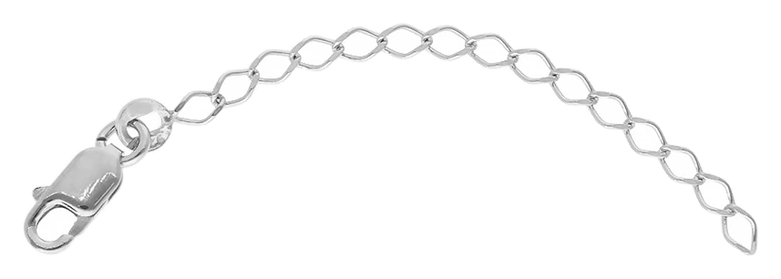 Forlænger til armbånd/ankel/halskæde Armbånd i sterlingsølv 601-extender-S — produktfoto