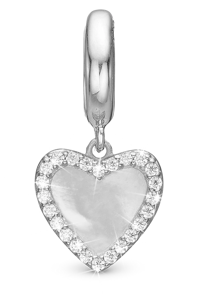 Romance Hænger Charm 6 mm Til Armbånd i sterlingsølv 610-S127 — product photo