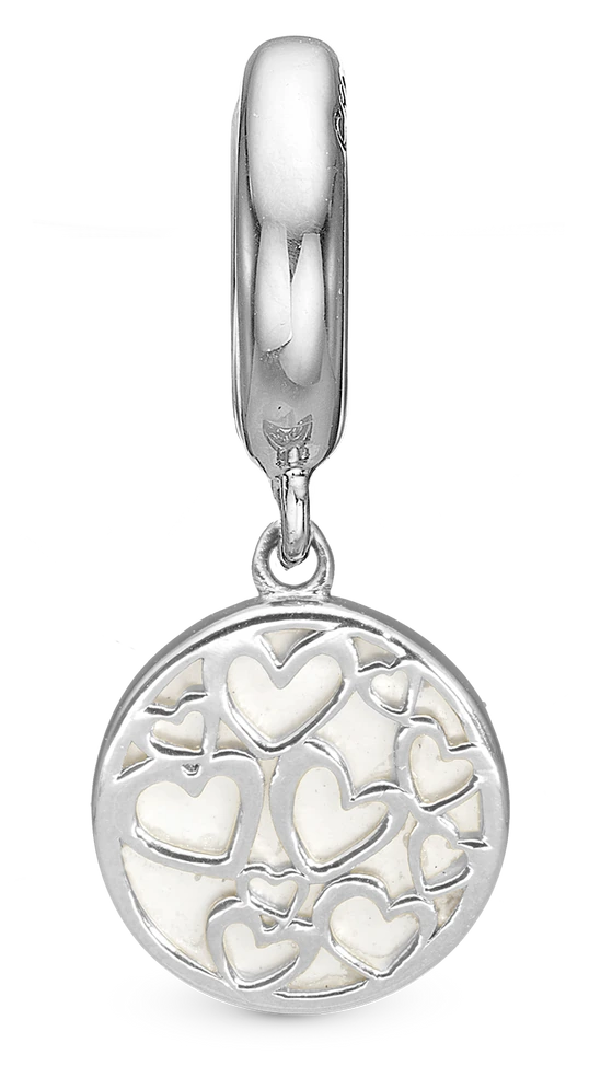 Magic Hearts Hænger Charm 6 mm Til Armbånd i sterlingsølv 610-S132 — produktbilde