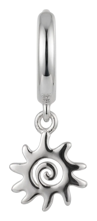 Solar Soul charm 6 mm sølv 610-S153 — produktbilde