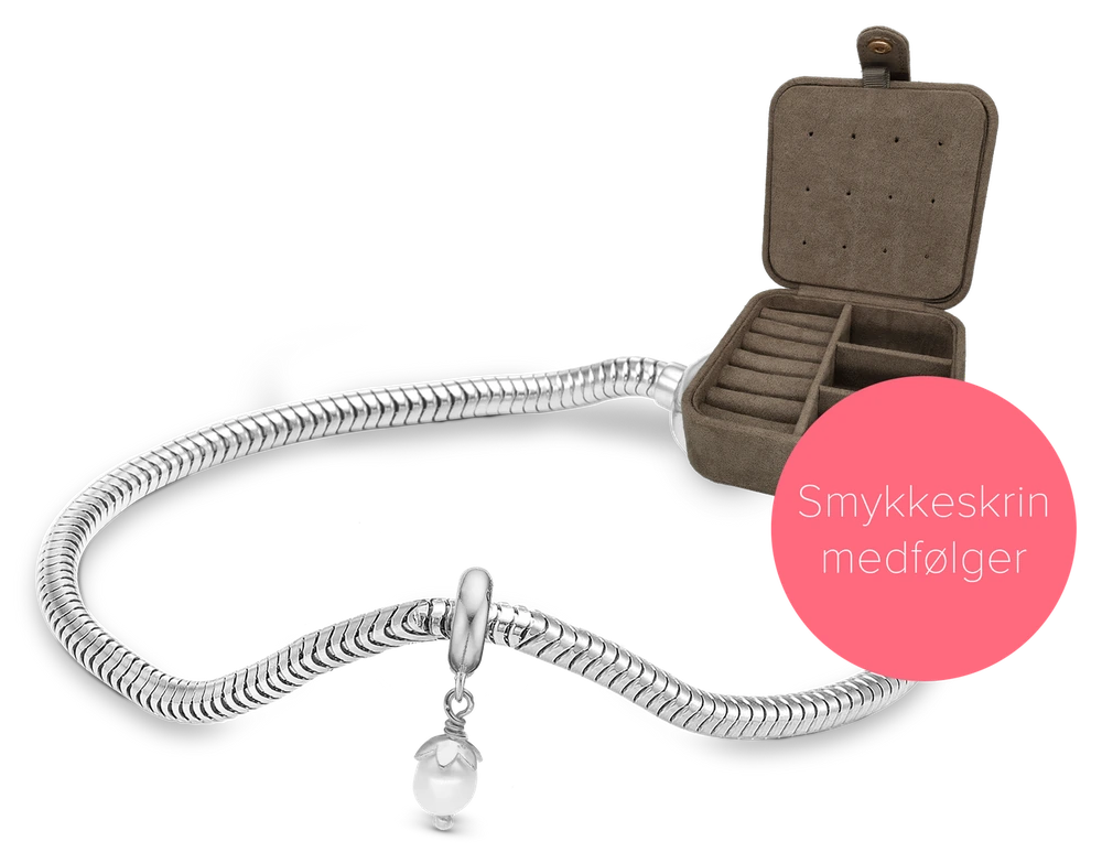 Embrace Sølv Charms Armbånd 615-Embrace-S — produktfoto