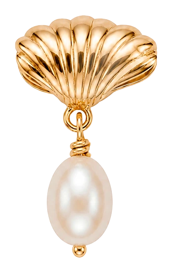 Ocean Treasure charm 4 mm forgyldt sølv 623-G407 — Produktfoto