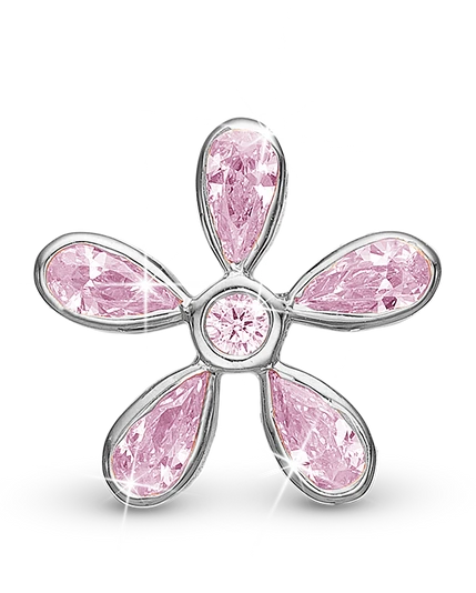Magical pink Flower i sterlingsølv 623-S334 — produktfoto