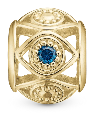 Magic Eye Charm 6 mm til Classic Læderarmbånd 630-G248 — produktbilde