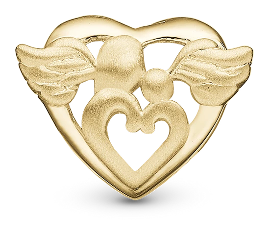 Guardian Angel Charm 6 mm til Classic Læderarmbånd 630-G255 — produktfoto