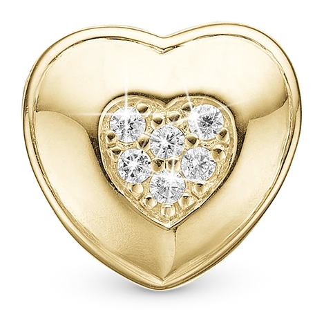 Let Love Shine Charm 6 mm til Classic Læderarmbånd 630-G264 — produktfoto
