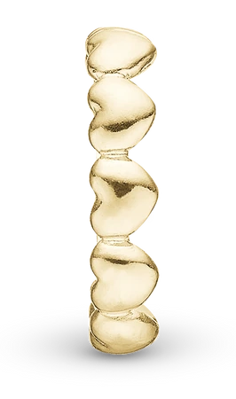 Million Love double Charm 6 mm til Classic Læderarmbånd 630-G85 — produktbilde