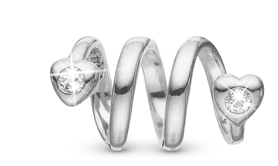 Heart Twist Charm 6 mm til Classic Læderarmbånd 630-S73 — produktfoto