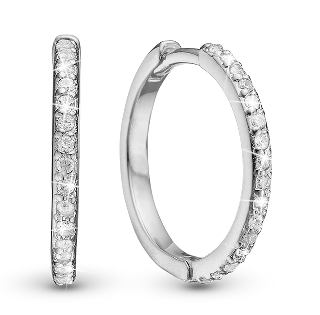 Twinkle Hoops i sterlingsølv 670-S52 — produktfoto