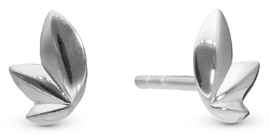 3 leafs Ørestikker i sterlingsølv 671-S142 — product photo