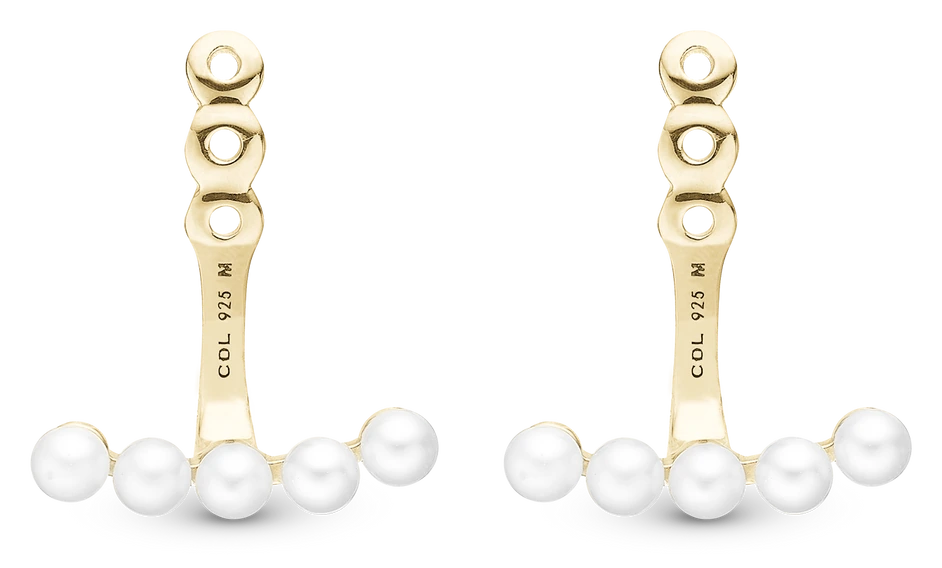 Flying Pearls Add-on i forgyldt sterlingsølv 673-G03 — produktfoto