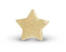 Starlight Enkelt Ørestik / Single Stud i forgyldt sterlingsølv 676-G28 — product photo