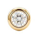 Single Diamond LG forgyldt sølv 676-G41
