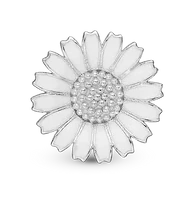 Marguerit 8mm Enkelt Ørestik / Single Stud i sterlingsølv 676-S17 — Produktfoto