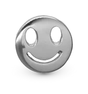 Smiling Enkelt Ørestik / Single Stud i sterlingsølv 676-S26 — Produktfoto