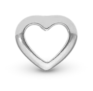 True Heart Enkelt Ørestik / Single Stud i sterlingsølv 676-S32 — produktfoto