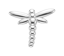 Dragonfly sølv 676-S37 — produktfoto