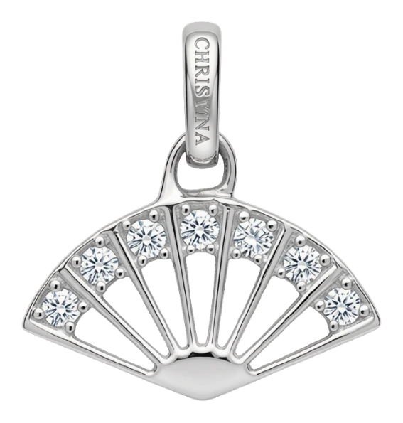 Sparkling Fan vedhæng sølv 680-S180 — produktfoto