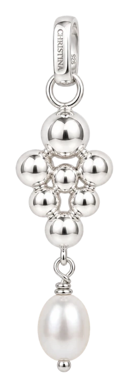 Bubbles Pearl vedhæng sølv 680-S182