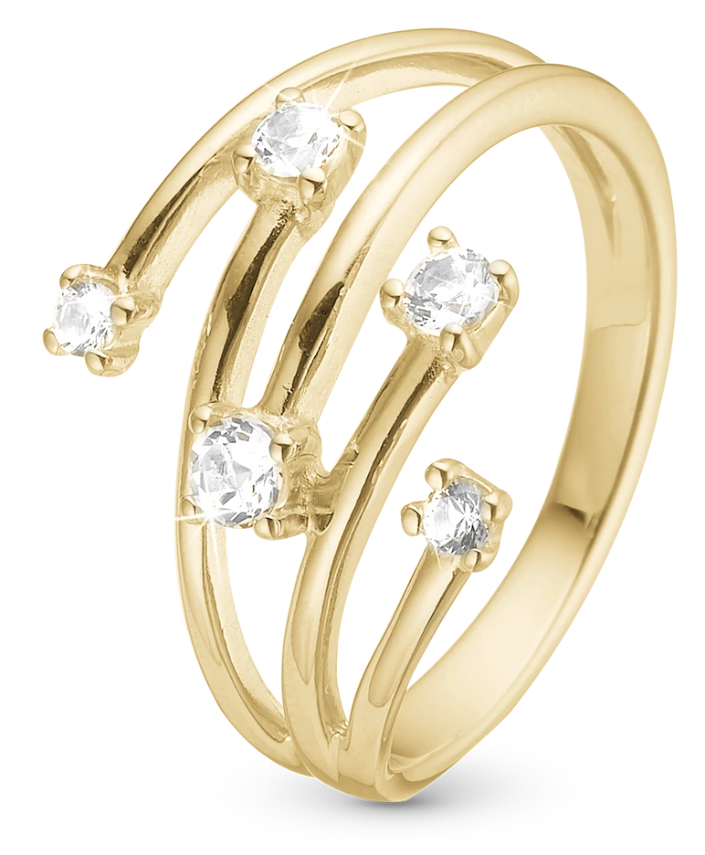 Your Choice Ring i forgyldt sterlingsølv 800-3.16.B