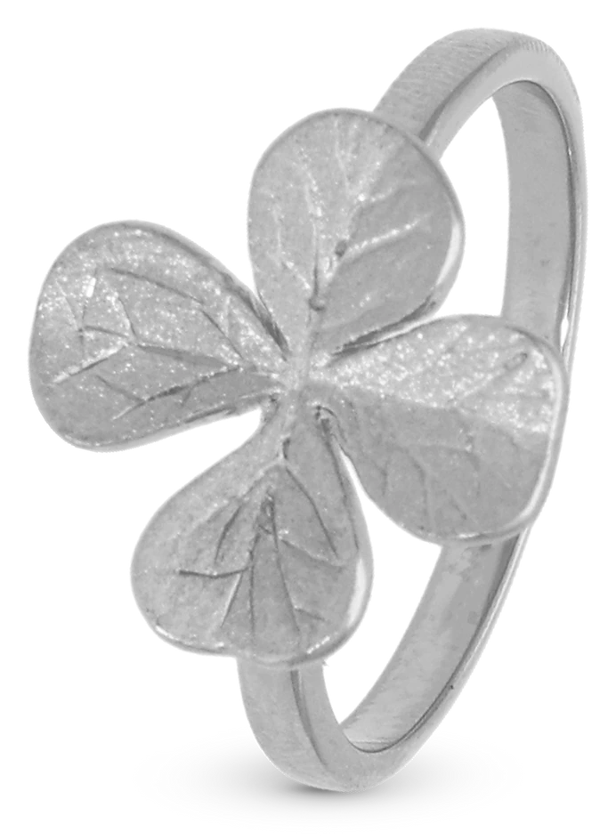 Four Leaf Clover Ring i sterlingsølv 800-3.29.A — produktfoto