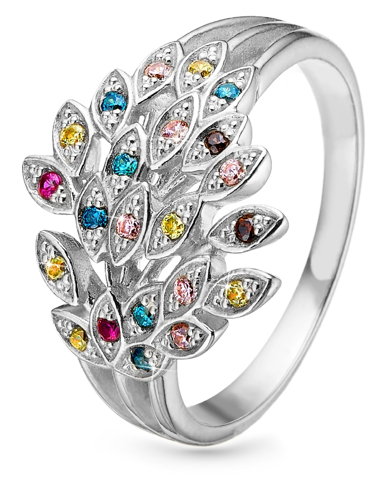 Peacock Ring i sterlingsølv 800-4.11.A — produktfoto