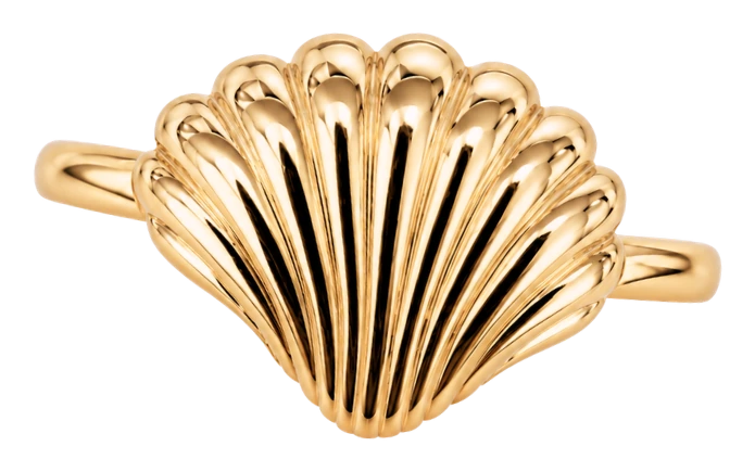 Ocean Treasure ring forgyldt sølv 800-5.10.B
