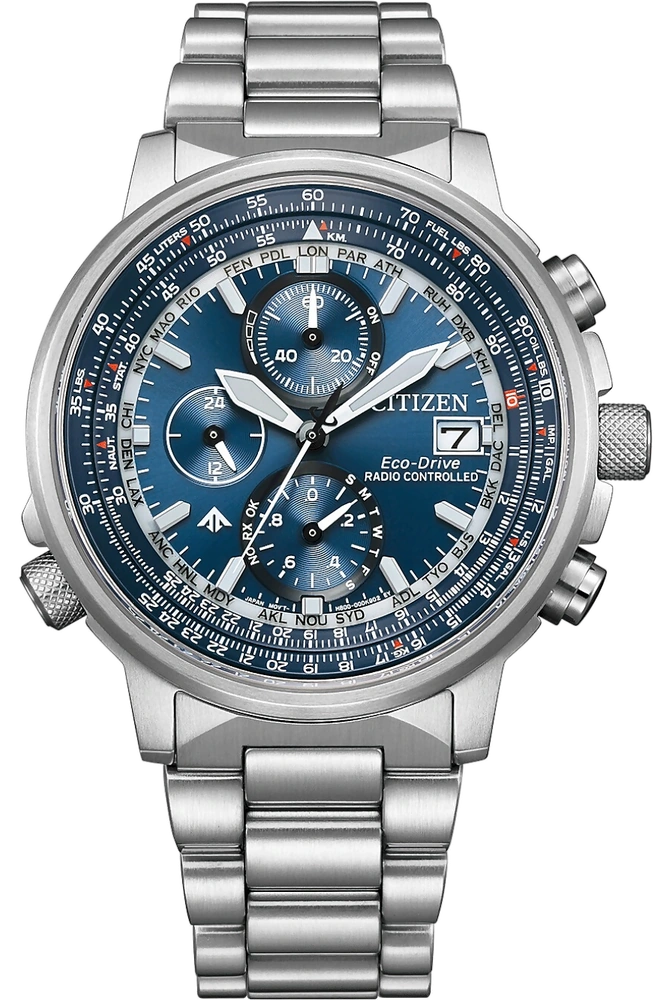 Promaster Sky Eco-Drive Pilot AT8300-58L