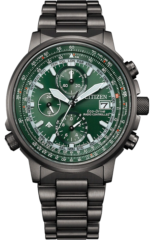 Promaster Sky Eco-Drive Pilot AT8304-57W