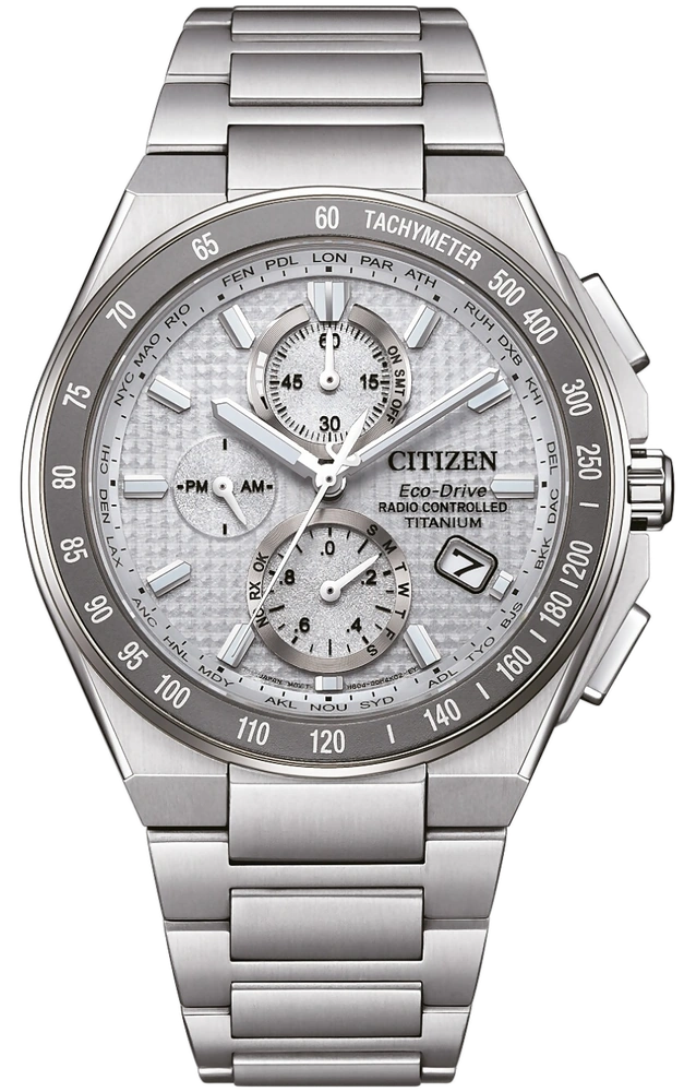 Eco-Drive Super Titanium Chronograph Solar AT8391-52H