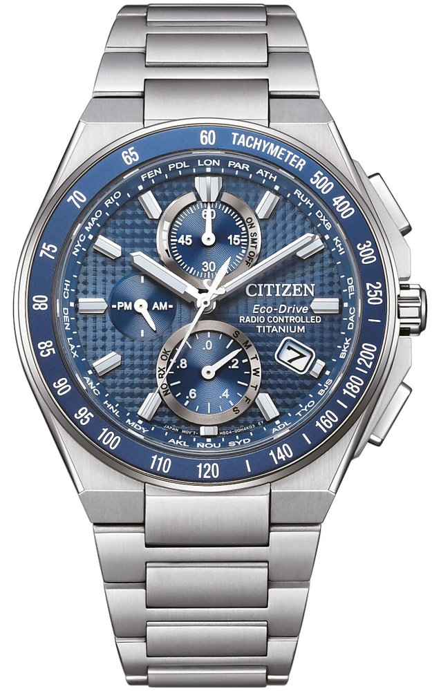 Eco-Drive Super Titanium Chronograph Solar AT8396-59L
