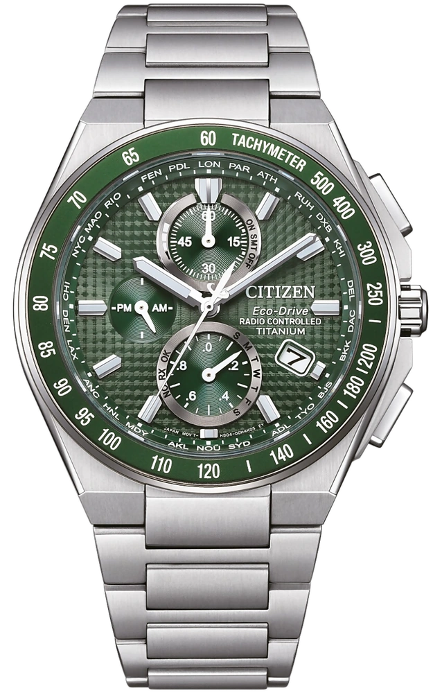 Eco-Drive Super Titanium Chronograph Solar AT8398-53X