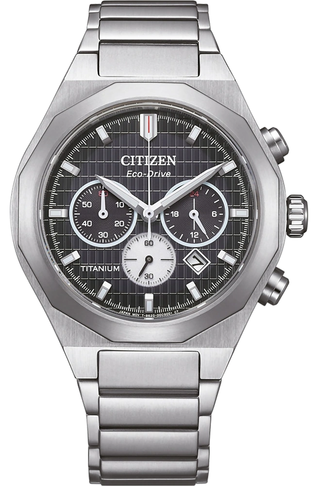 Citizen Super Titanium Zenshin Eco-Drive Chronograph CA4690-51E — produktfoto