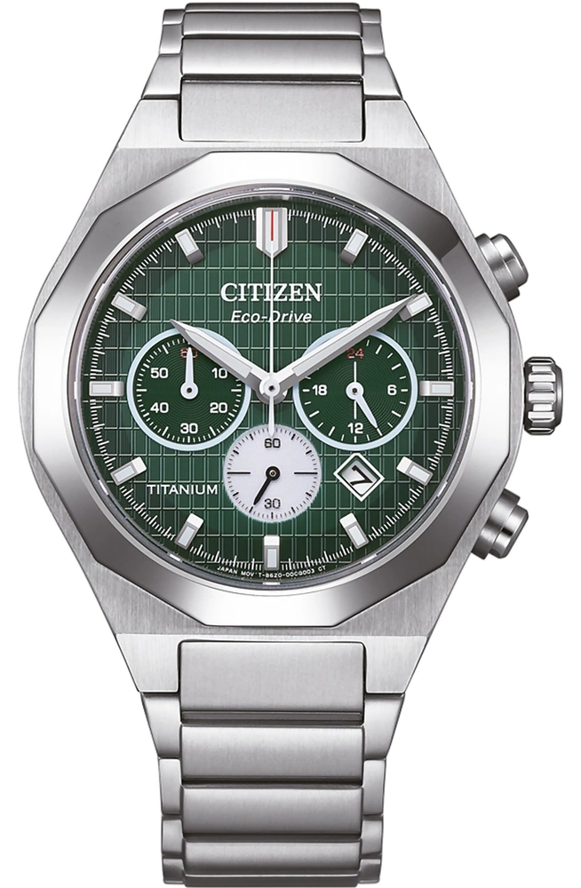 Citizen Super Titanium Zenshin Eco-Drive Chronograph CA4691-59X — Produktfoto