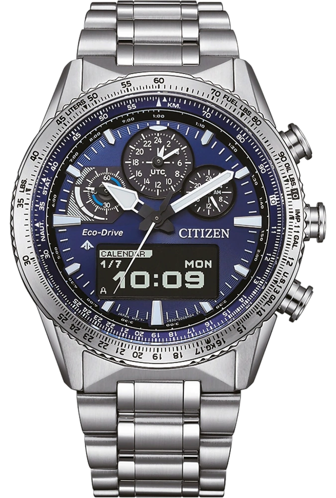 Promaster Sky Eco-Drive Pilot JV2000-51L
