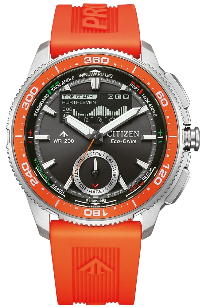 Eco-Drive Promaster Wave Tracker Solar JV3000-13E
