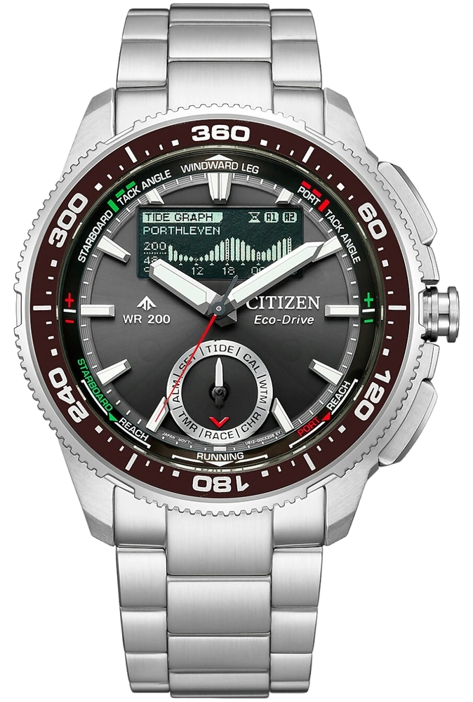 Eco-Drive Promaster Wave Tracker Solar JV3001-53E