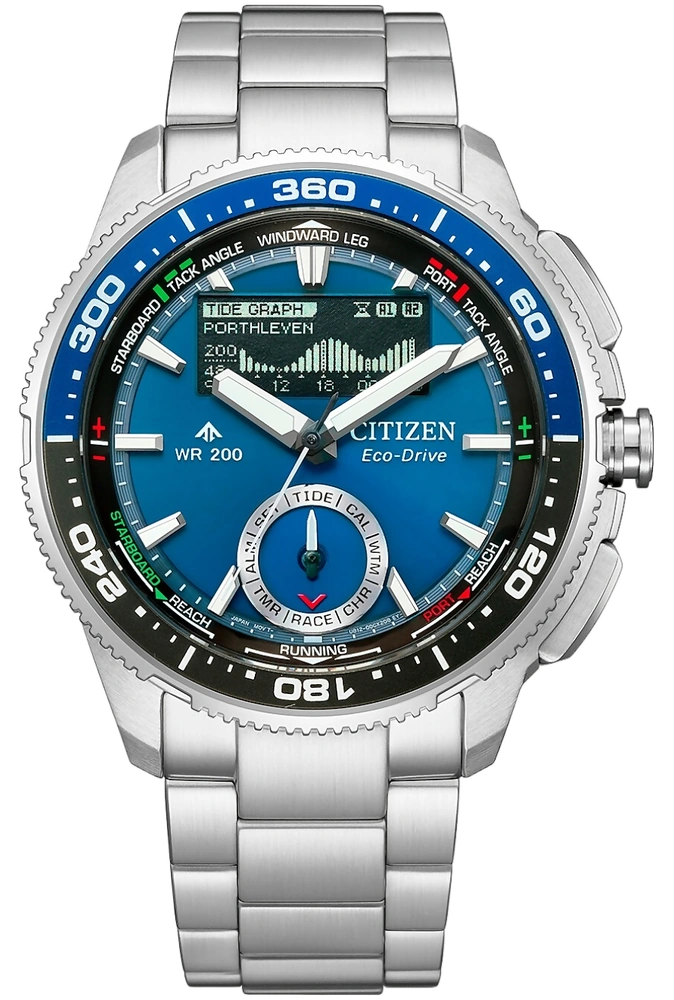 Eco-Drive Promaster Wave Tracker Solar JV3006-50L